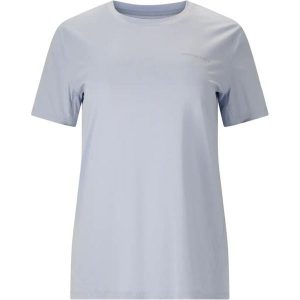 Damski jersey Endurance Nan. Niebieskie koszulki sportowe ENDURANCE, bez wzorów, z jersey, bez ramiączek, do biegania. Za 167,00 zł.