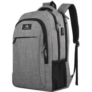 Plecak 36L – 17 cali – szary. Czarne plecaki TRAVELHAWK. Za 157,28 zł.