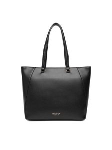 Nine West Torebka EO-WYOMING-LDA8449 Czarny. Czarne shopper bag Nine West, bez wzorów, z materiału, bez dodatków. Za 349,99 zł.