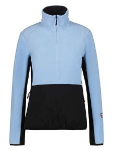 Rukka Bluza polarowa "Peltoniemi" w kolorze czarno-błękitnym rozmiar: 40. Czarne bluzy Rukka, bez wzorów, z materiału, bez kaptura. Za 135,81 zł.