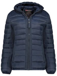 Geographical Norway Kurtka pikowana "Carlitilimo" w kolorze granatowym rozmiar: XXL. Niebieskie kurtki Geographical Norway, xxl, bez wzorów, bez kaptura. Za 166,10 zł.