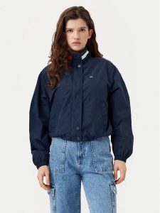 Tommy Jeans Kurtka przejściowa Essential DW0DW20439 Granatowy Regular Fit. Niebieskie kurtki Tommy Jeans, xs, bez wzorów, z jeansu, bez kaptura. Za 359,99 zł.