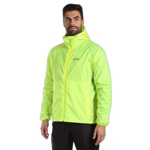 Kurtka wodoodporna Kilpi Jaluu. Żółte kurtki Kilpi, s, bez wzorów, bez kaptura. W wyprzedaży za 202,00 zł.