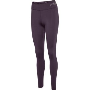 Damskie legginsy Hummel Te Fundamental. Czerwone legginsy Hummel, bez wzorów, z dżerseju. Za 221,50 zł.