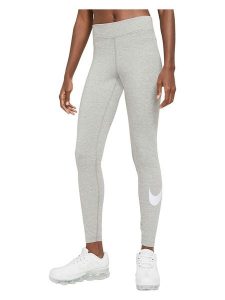 Nike Legginsy w kolorze szarym rozmiar: L. Szare legginsy Nike, bez wzorów. Za 144,92 zł.