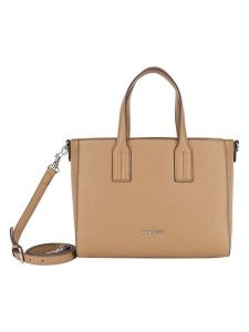 JOOP! Torebka "Kristina" w kolorze jasnobrązowym - 30 x 23 x 12 cm rozmiar: onesize. Brązowe torebki klasyczne JOOP!, bez wzorów, z materiału, przez ramię, bez dodatków. Za 260,99 zł.