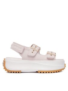 Converse Sandały A20648C Brązowy. Brązowe sandały Converse, bez wzorów, z materiału, bez obcasa, na płaskiej podeszwie, bez zapięcia. Za 419,99 zł.