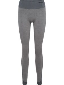 Damskie legginsy bezszwowe z wysokim stanem Hummel Mt Shine. Szare legginsy Hummel, bez wzorów, z materiału, z podwyższonym stanem. Za 194,00 zł.