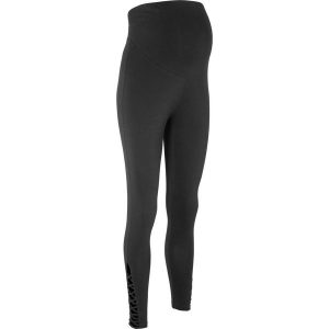 Legginsy ciążowe ze sznurowaniem bonprix czarny. Legginsy marki bonprix. Za 69,99 zł.