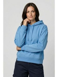 Alife and kickin Bluza "Danya" w kolorze błękitnym rozmiar: XL. Niebieskie bluzy Alife and Kickin, xl, bez wzorów, z kapturem. Za 82,99 zł.