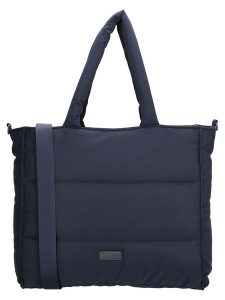 Beagles Torebka w kolorze granatowym - 36 x 32 x 12 cm rozmiar: onesize. Niebieskie torebki klasyczne Beagles, bez wzorów, z materiału, przez ramię, pikowane, bez dodatków. Za 122,67 zł.