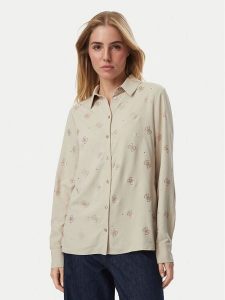 Guess Koszula W5BH80 W2982 Beżowy Regular Fit. Brązowe koszule Guess, s, z aplikacjami, z syntetyku, bez kołnierzyka, bez ramiączek. Za 445,99 zł.