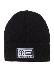 Chiemsee Czapka beanie w kolorze czarnym rozmiar: onesize. Czarne czapki Chiemsee, z aplikacjami, z bawełny. Za 79,03 zł.