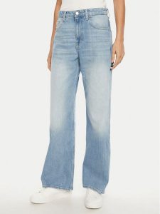 Tommy Jeans Jeansy Mia DW0DW19572 Niebieski Relaxed Fit. Niebieskie jeansy Tommy Jeans, bez wzorów, z bawełny. Za 259,99 zł.