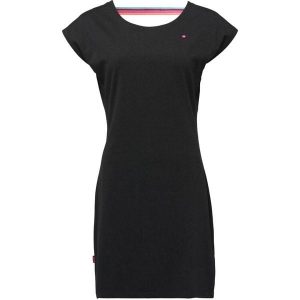 Sukienka damska Pętla Aubrieta Czarna. Czarne sukienki LOOP, na lato, bez wzorów, eleganckie, bez kołnierzyka, bez ramiączek, sportowe. Za 174,99 zł.