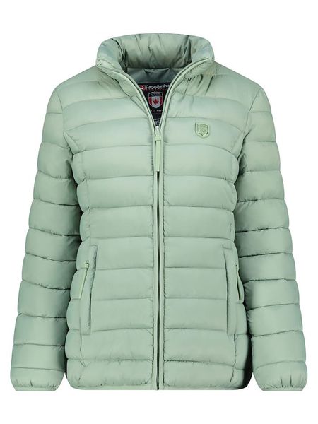 Canadian Peak Kurtka pikowana "Akitaleak" w kolorze miętowym rozmiar: XL. Zielone kurtki Canadian Peak, xl, bez wzorów, bez kaptura. Za 117,73 zł.
