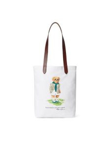 Polo Ralph Lauren Torebka 405970414001 Biały. Białe torebki klasyczne Polo Ralph Lauren, bez wzorów, z materiału, bez dodatków. Za 309,99 zł.