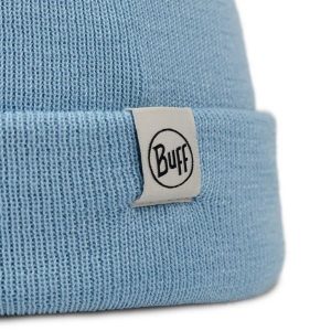 Czapka BUFF KNITTED BEANIE LILON FISHERMAN LAKE. Niebieskie czapki Buff, bez wzorów, z materiału, eleganckie. Za 82,99 zł.