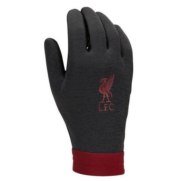 Rękawice Zimowe Nike Dla Dorosłych Unisex ThermaFit. Brązowe rękawiczki LIVERPOOL FC, na zimę, bez wzorów. Za 162,99 zł.