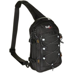Torba na ramię Compact Sling. Zielone torby podróżne i sportowe MFH MAX FUCHS, bez wzorów, na ramię. Za 107,99 zł.