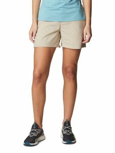 Columbia Szorty funkcyjne "Firwood Camp™ II" w kolorze beżowym rozmiar: XL. Brązowe spodenki sportowe Columbia, xl, bez wzorów, z materiału, outdoorowe. Za 87,81 zł.