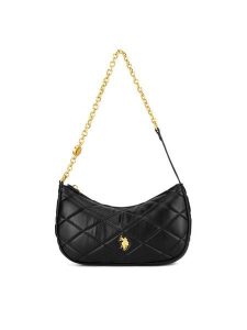 U.S. Polo Assn. Torebka BEUXT8445WVP Czarny. Czarne torebki klasyczne U.S. Polo Assn., bez wzorów, z tworzywa sztucznego, bez dodatków. Za 167,99 zł.