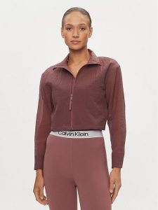 Calvin Klein Performance Wiatrówka 00GWS4O516 Różowy Relaxed Fit. Czerwone kurtki Calvin Klein Performance, xl, bez wzorów, z syntetyku, bez kaptura. Za 429,99 zł.
