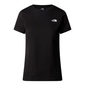 The North Face Koszulka S/S Simple Dome Nf0A87Nhjk3. Czarne koszulki sportowe The North Face, bez wzorów, bez ramiączek. Za 96,99 zł.
