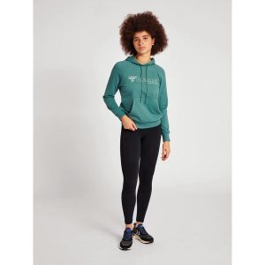 Damska bluza z kapturem Hummel Noni 2.0. Czarne bluzy Hummel, l, bez wzorów, z bawełny, z kapturem. Za 200,50 zł.