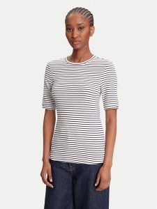 Calvin Klein T-Shirt LV044B232G Granatowy Regular Fit. Niebieskie t-shirty Calvin Klein, m, bez wzorów, z bawełny, bez kołnierzyka, bez ramiączek. Za 119,99 zł.