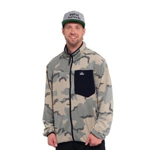 Horsefeathers Darko Pullover (desert Camo). Brązowe swetry klasyczne Horsefeathers, na zimę, z poliesteru, bez kołnierzyka. Za 398,99 zł.