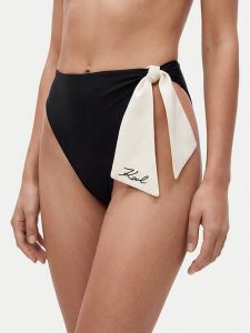 KARL LAGERFELD Dół od bikini B2W46028 Czarny. Czarne bikini KARL LAGERFELD, bez wzorów, z syntetyku. Za 259,99 zł.