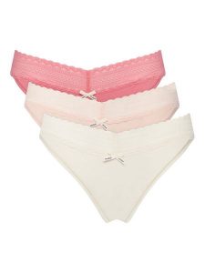 HUGO Komplet stringów 50557221 Kolorowy. Komplety bielizny Hugo, bez wzorów, z bawełny. Za 209,99 zł.