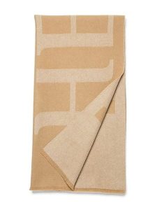 Hey Marly Wełniany szal "Signature" w kolorze jasnobrązowym - 200 x 55 cm rozmiar: onesize. Brązowe szaliki Hey Marly, bez wzorów, z kaszmiru. Za 305,29 zł.