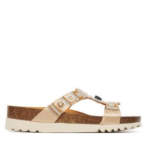 Klapki Scholl. Żółte klapki Scholl, bez wzorów, bez obcasa. Za 319,99 zł.