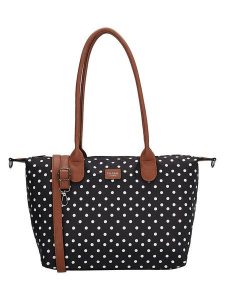 Charm Shopper bag "Buckingham" w kolorze czarnym - 42 x 25 x 15 cm rozmiar: onesize. Czarne shopper bag Charm, bez wzorów, z materiału, na ramię, bez dodatków. Za 82,99 zł.