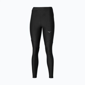 Legginsy damskie Mizuno Alpha 7/8. Czarne legginsy Mizuno, bez wzorów, z elastanu. Za 209,99 zł.