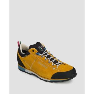 Buty DOLOMITE 54 HIKE LOW EVO GTX musztardowe. Żółte buty trekkingowe Dolomite, bez zapięcia. W wyprzedaży za 396,00 zł.