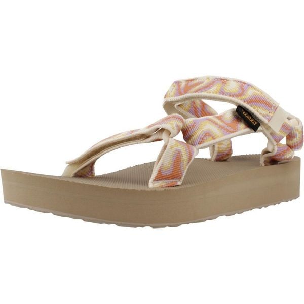 Sandały TEVA W MIDFORM UNIVER Brązowy. Brązowe buty trekkingowe Teva, z tkaniny, bez zapięcia. Za 262,99 zł.