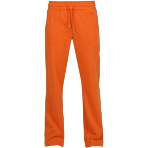 Elegancka sukienka Orange Lea L. dla kobiet. Brązowe spodnie dresowe THE RUNNING REPUBLIC, l, bez wzorów, z bawełny. Za 167,99 zł.