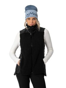 LaMunt Kamizelka hybrydowa "Sophia" w kolorze czarnym rozmiar: 42. Czarne kamizelki LaMunt, bez wzorów, bez kołnierzyka, bez ramiączek, bez kaptura. Za 363,56 zł.