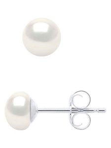 ATELIERS SAINT GERMAIN Srebrne kolczyki-wkrętki z perłami rozmiar: onesize. Białe kolczyki ATELIERS SAINT GERMAIN, z perłą, srebrne. Za 130,99 zł.