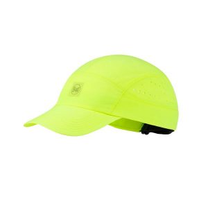 Czapka z daszkiem BUFF SPEED CAP SOLID. Żółte czapki Buff, bez wzorów, z materiału. Za 139,90 zł.