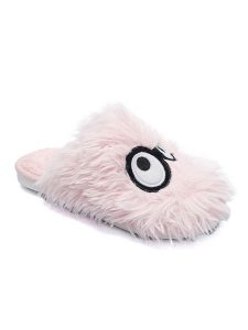 Confly Kapcie w kolorze jasnoróżowym rozmiar: 38/39. Różowe kapcie Confly, z aplikacjami. Za 52,30 zł.