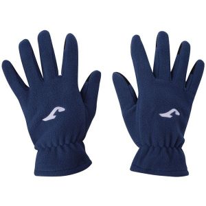 Rękawice do piłki nożnej dla dorosłych Joma Polar. Niebieskie rękawiczki JOMA, bez wzorów, z polaru. Za 35,90 zł.