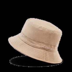 Bucket Hat WINGS UNLEASH bawełniany kapelusz BEIGE. Brązowe kapelusze WINGS, bez wzorów, z bawełny, eleganckie. Za 49,90 zł.