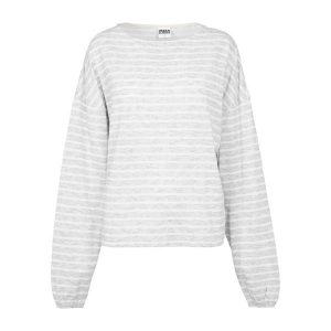 Sweter damski Urban Classic oversize. Białe swetry oversize Urban Classics, na zimę, bez wzorów, bez ramiączek. Za 183,50 zł.