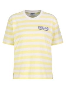 Sublevel Koszulka w kolorze żółtym rozmiar: L. Żółte bluzki Sublevel, l, bez wzorów, bez kołnierzyka, bez ramiączek. Za 43,99 zł.