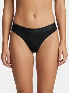 Calvin Klein Underwear Figi klasyczne LV00QF8827 Czarny. Czarne figi Calvin Klein Underwear, bez wzorów, z bawełny. Za 109,99 zł.