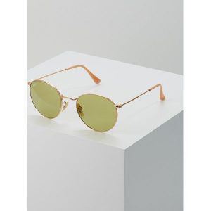 RayBan ROUND METAL Okulary przeciwsłoneczne gold photo green. Okulary przeciwsłoneczne marki Ray-Ban. Za 639,00 zł.